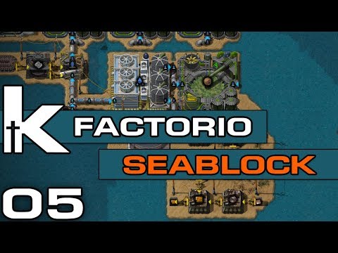 Factorio 0.17 | Sea Block Ep 05 | Basic Circuits and Slag Expansion