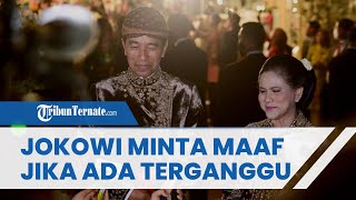 Meriahnya Pernikahan Kaesang & Erina, Jokowi Minta Maaf jika selama Prosesi Ada Warga yang Terganggu