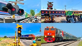 Download lagu PARADE LIVERY LAWAS KERETA API!, Kompilasi Random Perlintasan KA sekitar Surabaya - SDA - Mojokerto mp3