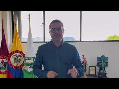 Diego Matiz, alcalde de Ortega.Tolima7dias.com.co
