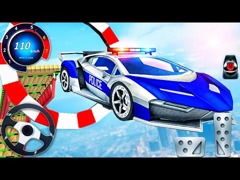 Police Car Impossible Racing Simulator - Car Stunts Mega Ramp Driving - Android GamePlay #3 - YouTube