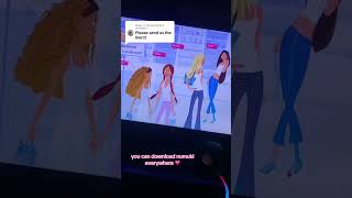 playing myscene games in numuki browser #barbie #dollcollector #numuki #myscene #myscenegames #y2k