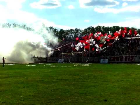 "Recibimiento HURACAN LAS HERAS 2 - 2 lujan" Barra: La Banda Nº 1 • Club: Huracán Las Heras • País: Argentina