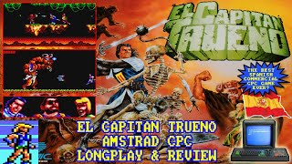 [AMSTRAD CPC] El Capitan Trueno - Longplay & Review (Captain Thunder) Best Spanish CPC Game Ever?