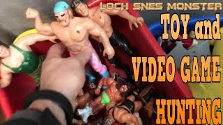 TOY AND VIDEO GAME HUNTING| WRESTLERS GALORE
