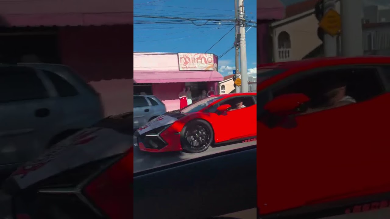 Yuri Alberto exibe Lamborghini de R$ 7,8 milhões com bandeira do Corinthians