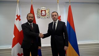Встреча министра иностранных дел Армении и премьер-министра Грузии