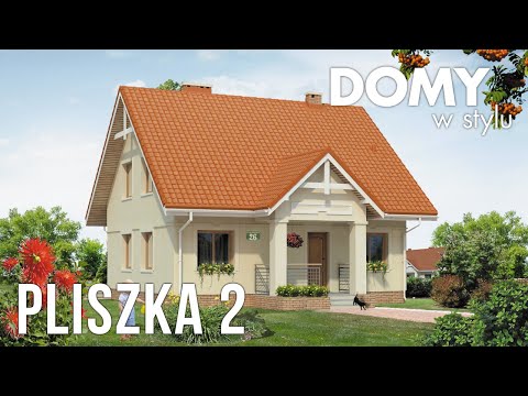 Projekt domu Pliszka 2 - wirtualny spacer