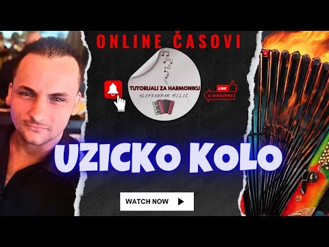 UZICKO KOLO- TUTORIJAL USPORENO!!!🔥🔥🔥🪗🪗🪗