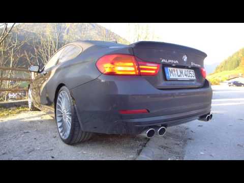 Alpina B4 BiTurbo F32 cold start - "quiet" mode...