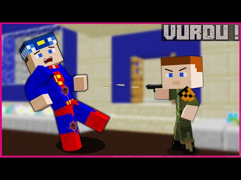 BEBEK ASKER, SÜPER KEREM KOMİSER'İ VURDU 😱 - Minecraft ZENGİN FAKİR HAYATI