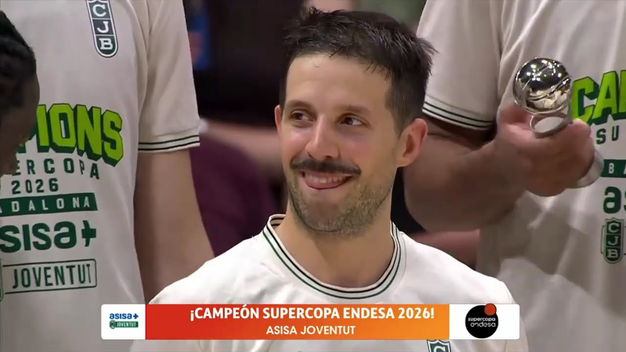 ¡ASISA JOVENTUT es CAMPEÓN de la SUPERCOPA ENDESA tras vencer a BARCELONA!