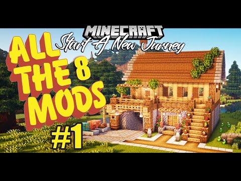 All the mods 8 Ep-1(DOD SMP Tomorrow) Minecraft Hindi