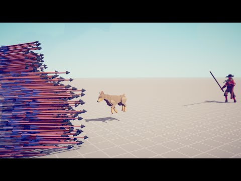 MEDIEVAL HUNTER vs EVERY GOD - Totally Accurate Battle Simulator