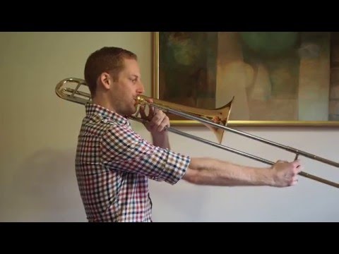 B Flat Major Scale  - Trombone
