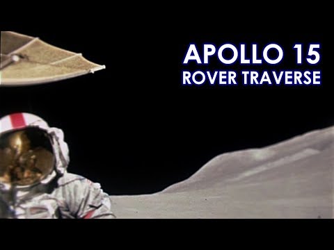 APOLLO 15 Rover Stabilized & Speed Corrected - Station 6 to 6A traverse (1971/08/01)