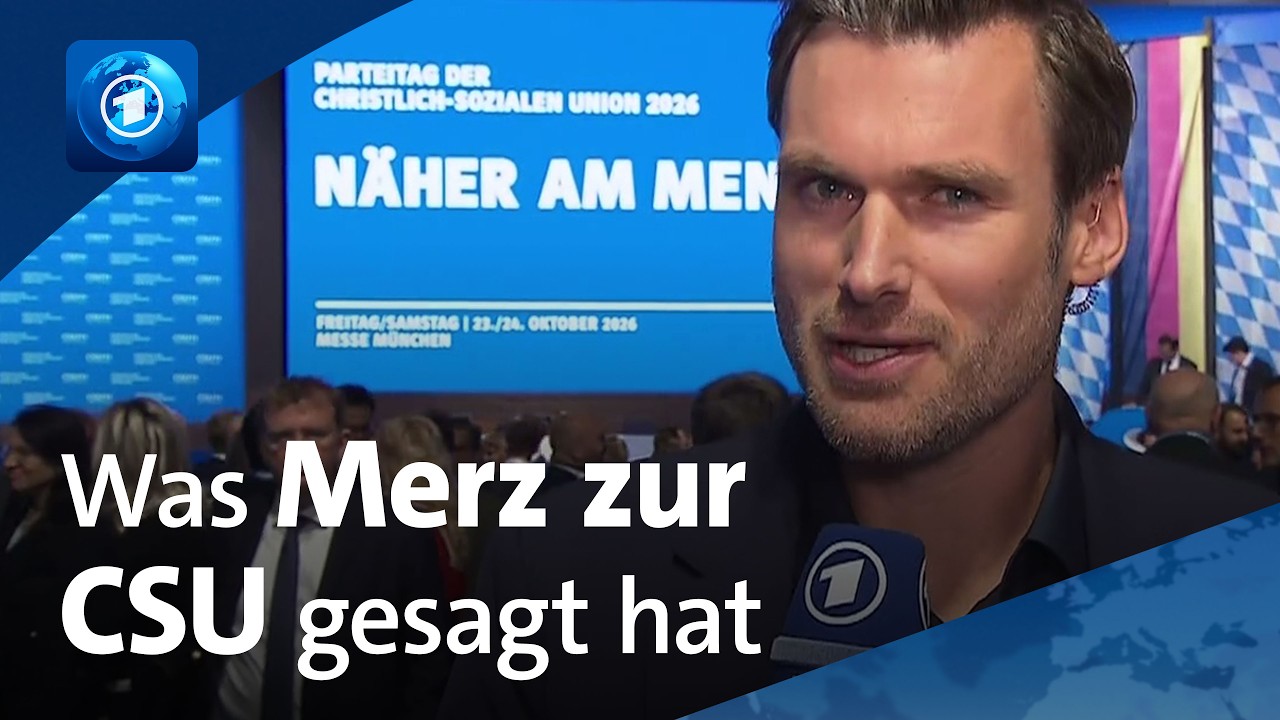 Die Kanzler-Rede auf dem CSU-Parteitag
