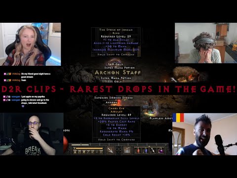 D2R CLIPS #49 - HIS CRAFTING LUCK IS INSANE, NEVER UNDERESTIMATE SOULS, RW FAIL & TAKE THAT TJ !!!