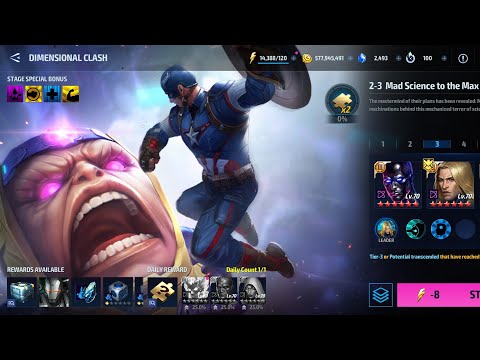 Dimensional Clash (Ultimate) Stage 2 Story - Marvel Future Fight