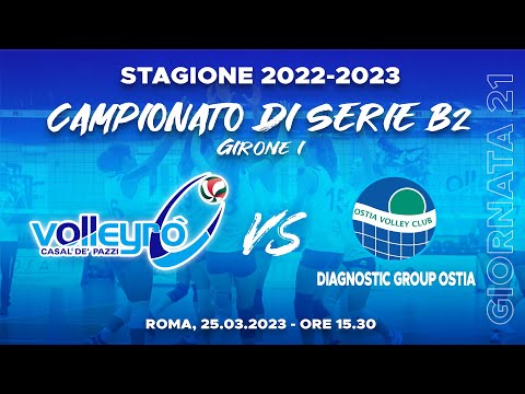 Serie B2,  Volleyrò vs Diagnostic Ostia
