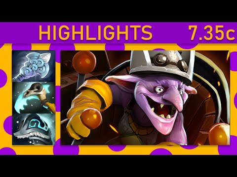 ⭐ Karl Timbersaw 20+ Kills! Mid Highlights 7.35c - Dota 2 Top MMR