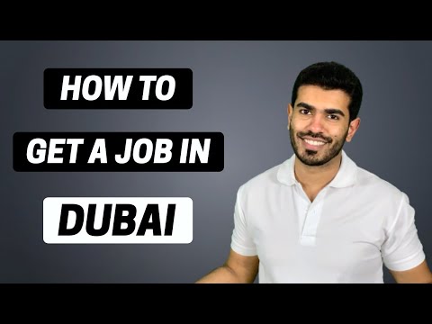 Part of a video titled How To Get a JOB in DUBAI in 2022 (With High Salary) - YouTube