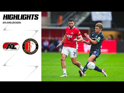 Highlights AZ - Feyenoord | Eredivisie 2025-2026