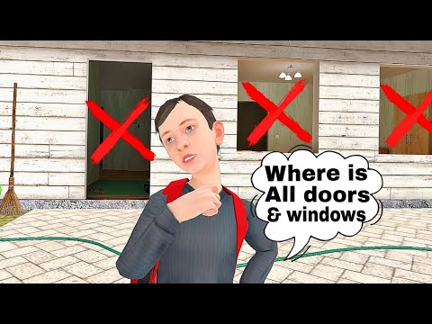 All Windows and Doors are Missing in Schoolboy Runaway From Andrew's Home! | Schoolboy Runaway Mod