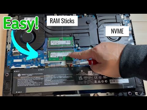 How to Upgrade RAM   HP Victus 16 Gaming Laptop