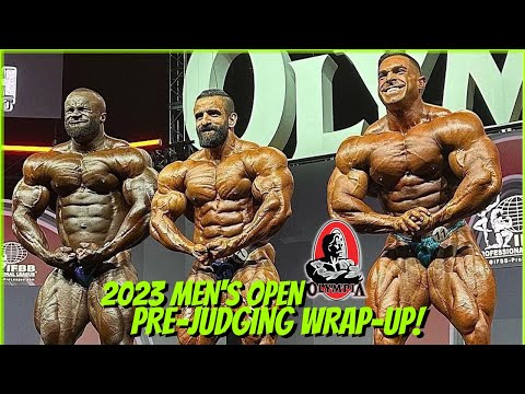 2023 Mr. Olympia PRE-JUDGING - THE BATTLE FOR THE TITLE! DEREK, HADI, & SAMSON! + 1ST & 2ND CALLOUTS