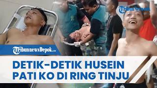 BANYAK GAYA! Husein Pati KO di Ring Tinju hingga Ditandu, Sempat Sombongkan Diri Sebelum Tanding