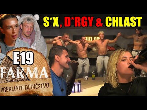 Farma 17 E19 | Odkazy, alkohol a chaos! Farmári stratili kontrolu 🍷
