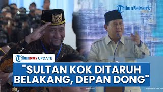 Prabowo Protes Tempat Duduk Sultan Kukar di Belakang, Tegur Panitia Peresmian RDMP Balikpapan