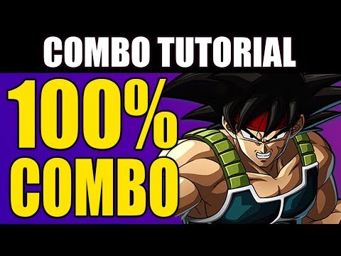 Dragon Ball FighterZ - BARDOCK 100% Combo Tutorial - Touch of Death!