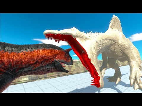 ALBINO SPINOSAURUS DEATH RUN v4