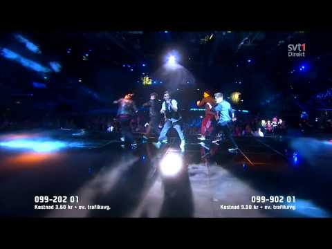 David  Lindgren - Skyline Melodifestivalen 2013 HD SAT