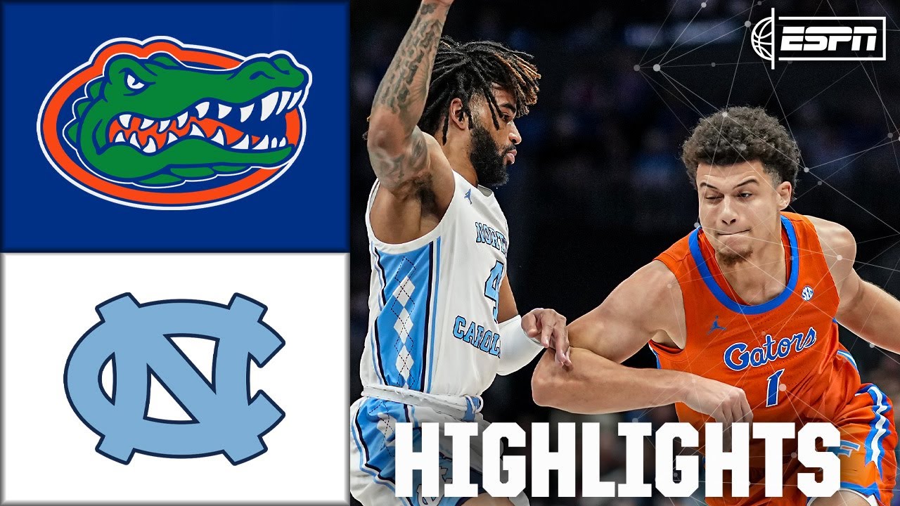 Florida Gators vs. North Carolina Tar Heels | Full Game Highlights | ESPN College Basketball