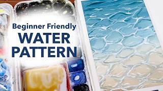 Welcome Summer With This Beginner Friendly Water Pattern!