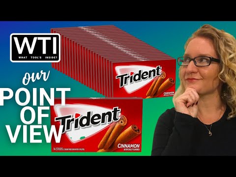 Trident Cinnamon Sugar Free Gum - WTI product video review