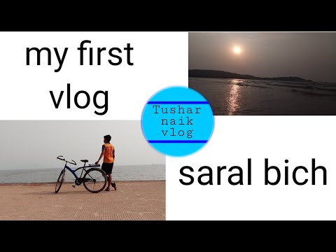 🌅My First Vlog In Saral Beach 🌅