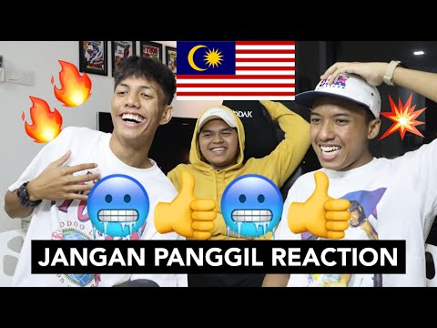 Jangan Panggil - Fimie Don x Raja Syahiran // Official Lyric Video 2019 - MALAYSIAN REACTION