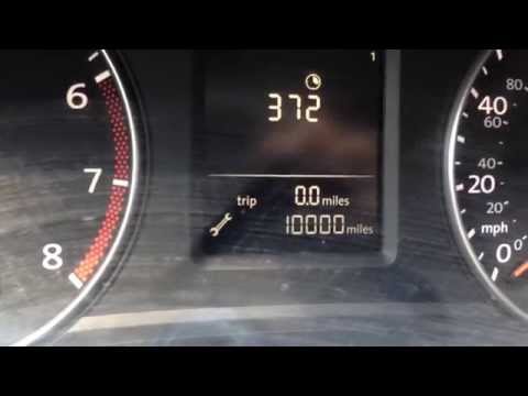 HOW TO: Reset OIL CHNG light on 2014 Volkswagen Passat