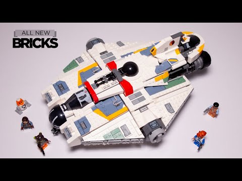 Lego Star Wars 75357 Ghost & Phantom II Speed Build