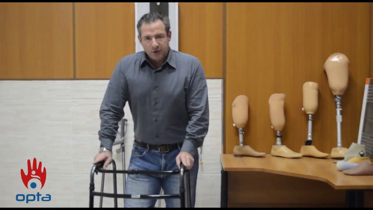 Bengalas, muletas e andadores - como utilizar corretamente e com segurança