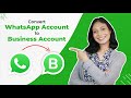 How to convert WhatsApp Account to WhatsApp Business Account | Whatsapp Business | Whatsapp account