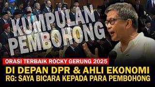 Download lagu CUMA ROCKY GERUNG YANG BERANI BEGINI ! LANGSUNG SKAK MATT DPR DAN AHLI EKONOMI PRABOWO !? mp3