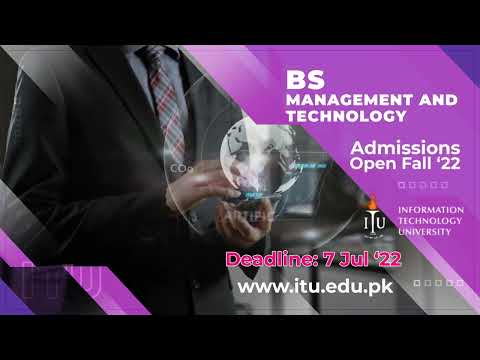 ITU admissions are Open