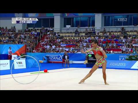 13.07.14_카잔 하계유니버시아드 대회.25. 페보.후프 [Federica Febbo. hoop]