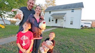 our ONE acre (rented) homestead tour