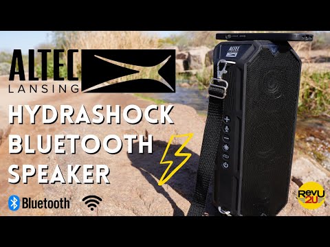 Listen Up! We Review the Altec Lansing Hydrashock Bluetooth ⚡ Speaker!